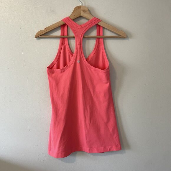Lululemon Women’s Cool Racerback Bright Pink Tank Flash Light - Picture 5 of 6